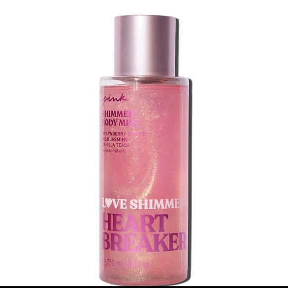 New VS/PINK Heart Breaker Love Shimmer Body Mist - Picture 1 of 4